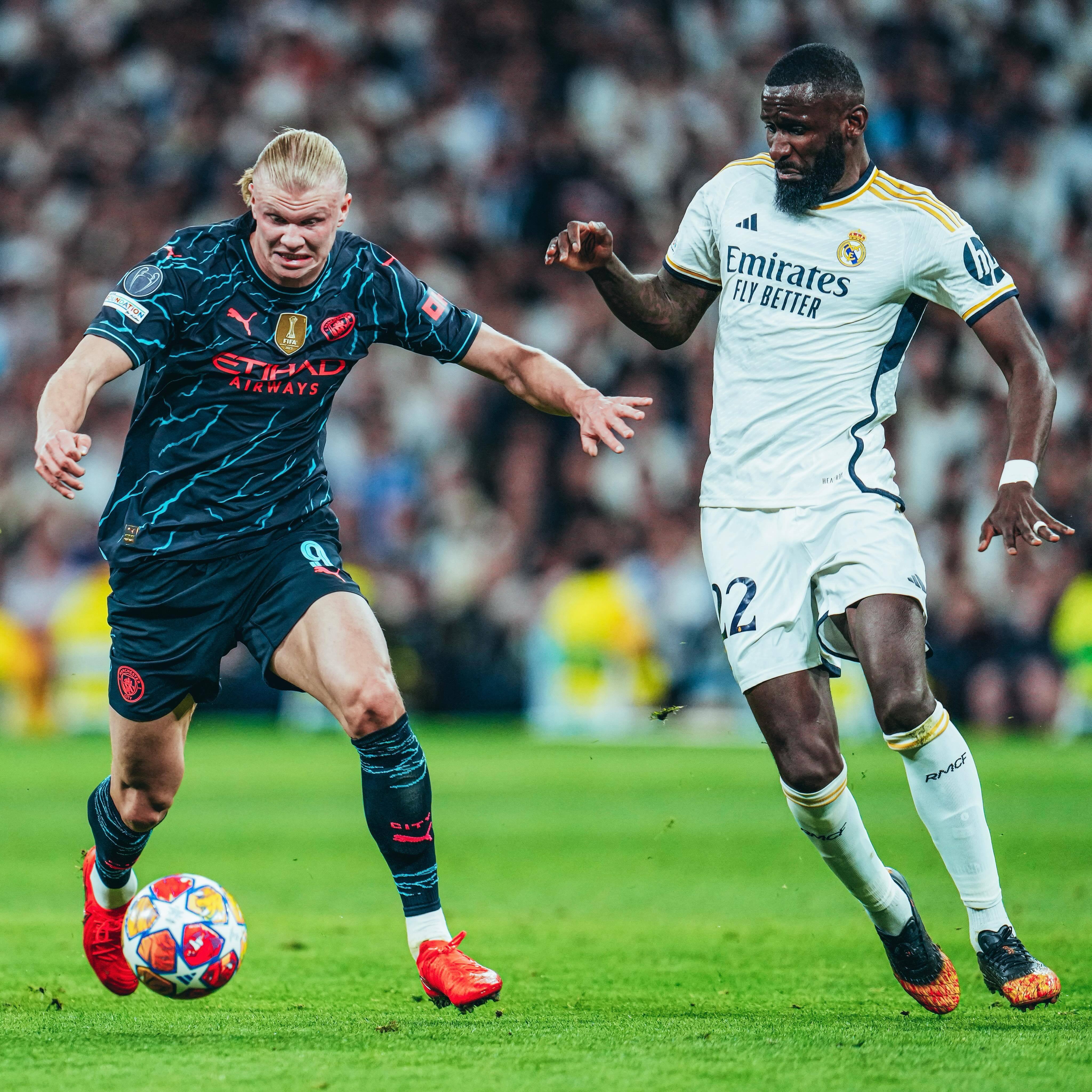 哈兰德在皇家马德里比赛中关键助攻，赛况扑朔迷离引发热议！